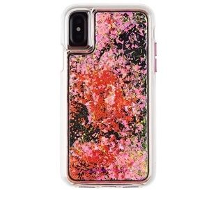 CaseMate Pink Glow Waterfall Case iPhone X